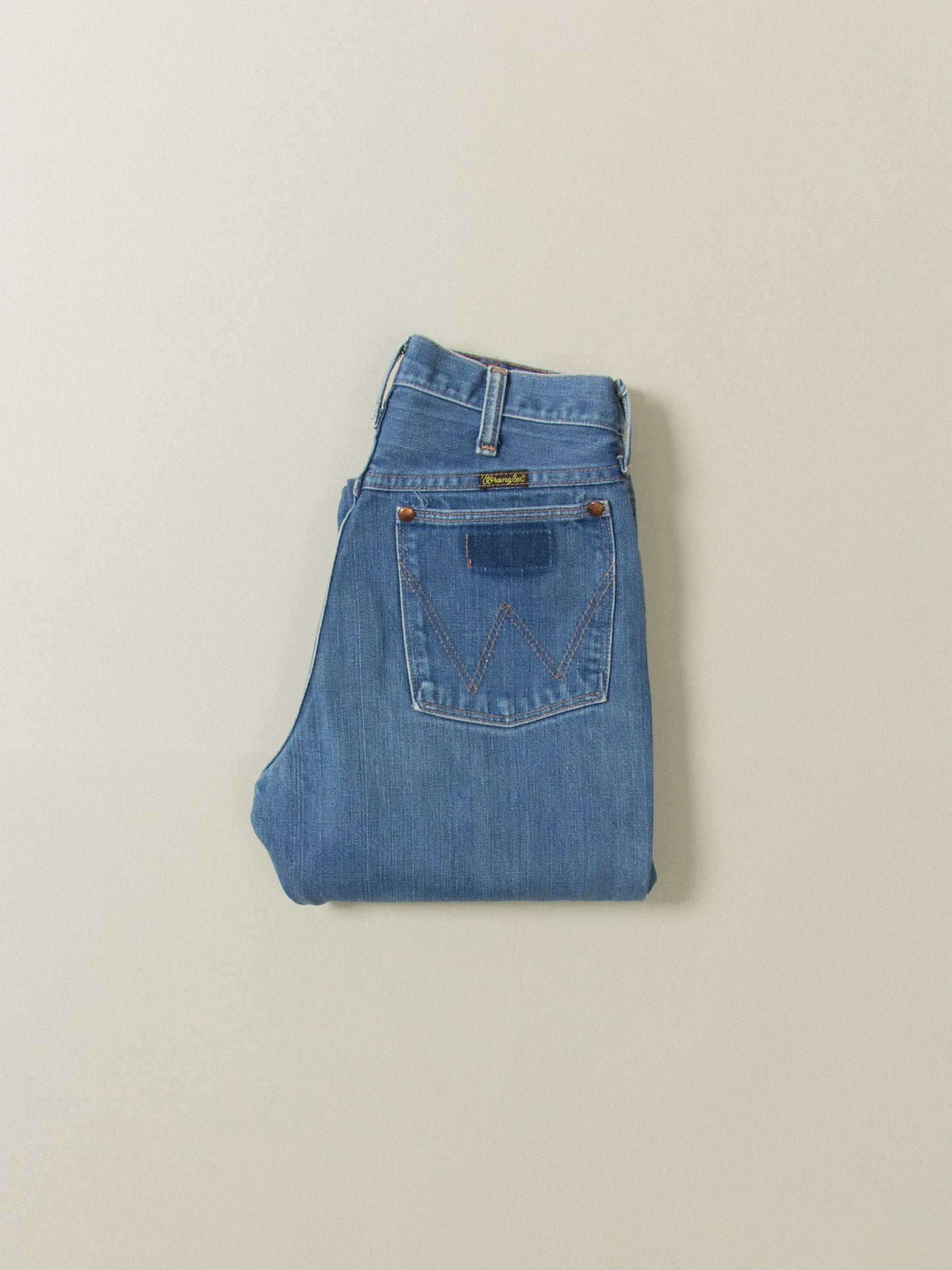 Vtg 1970s Wrangler Denim - Made in USA (27x33)