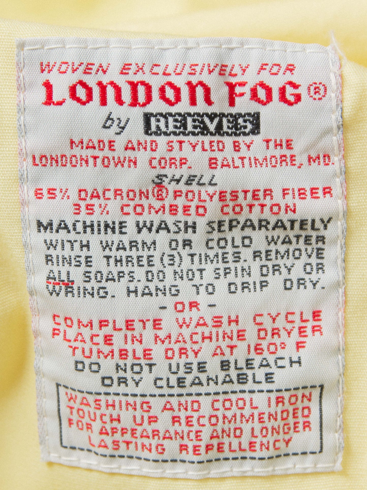 Vtg London Fog Sports Jacket - Made in USA (L)