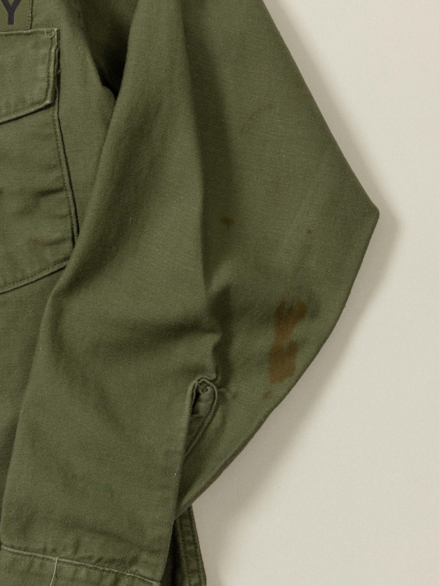 Vtg US Army Fatigue Shirt (S)