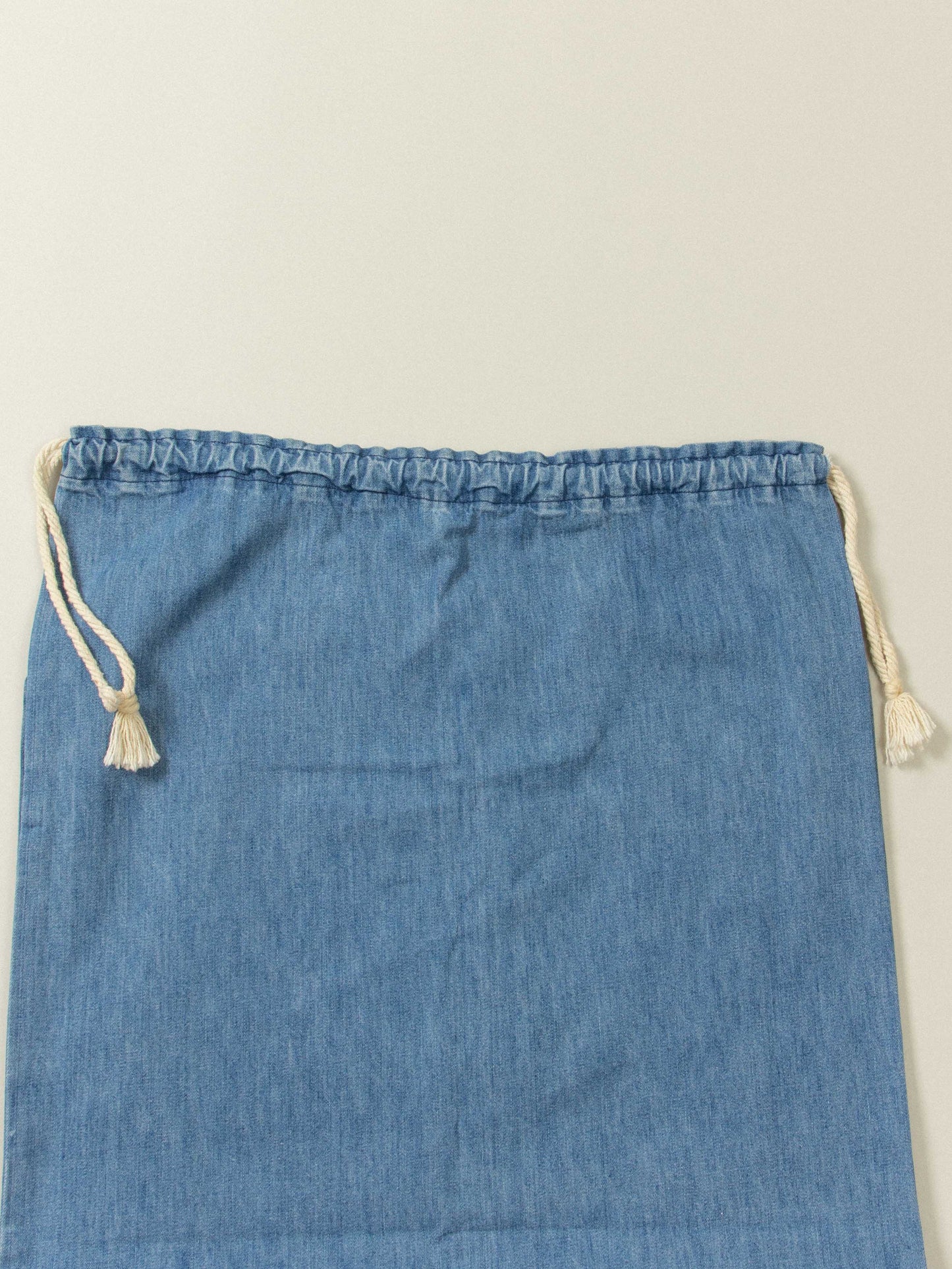 Vtg Denim Laundry Bag