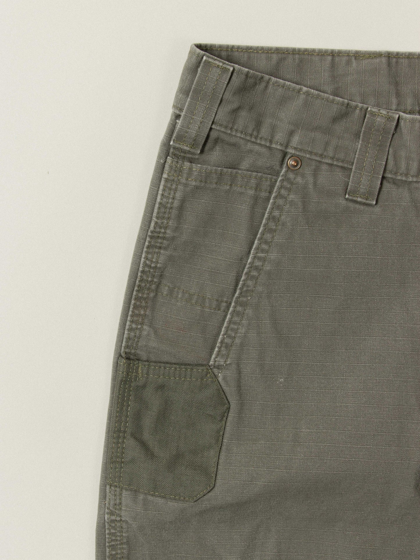 Vtg Carhartt Ripstop Cargo Trousers (36x31)