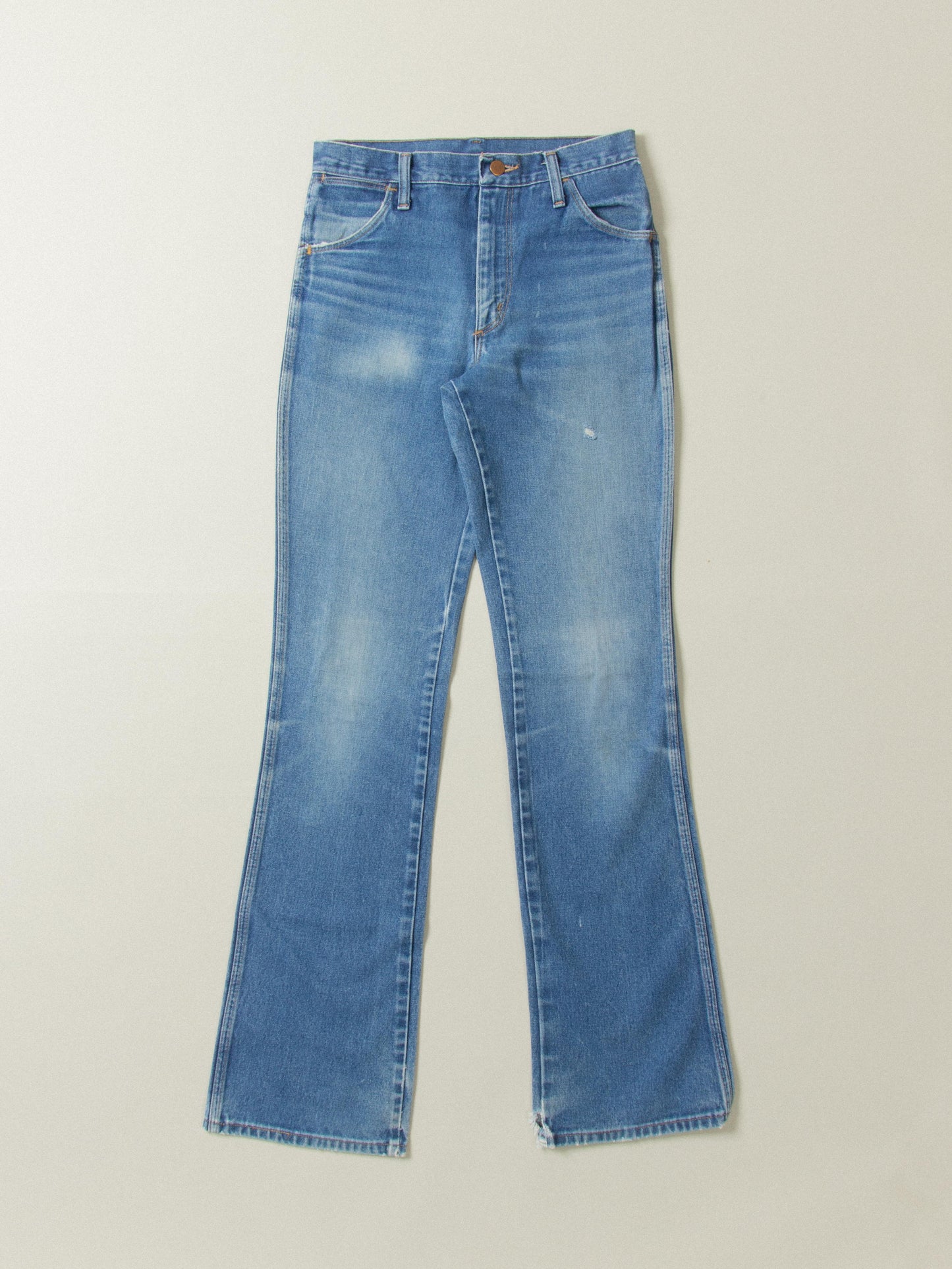 Vtg Wrangler Boot Cut Jeans - Made in USA (29x36)