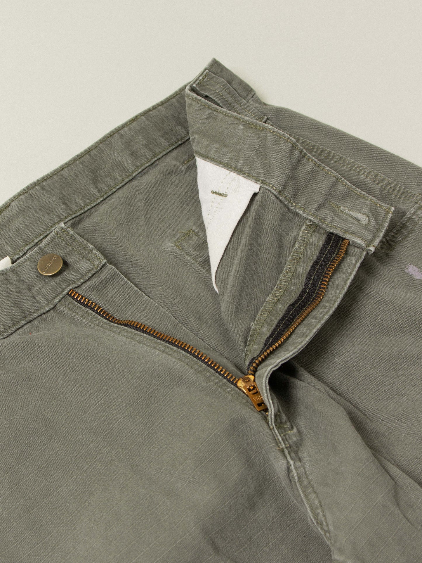 Vtg Carhartt Ripstop Cargo Trousers (36x31)