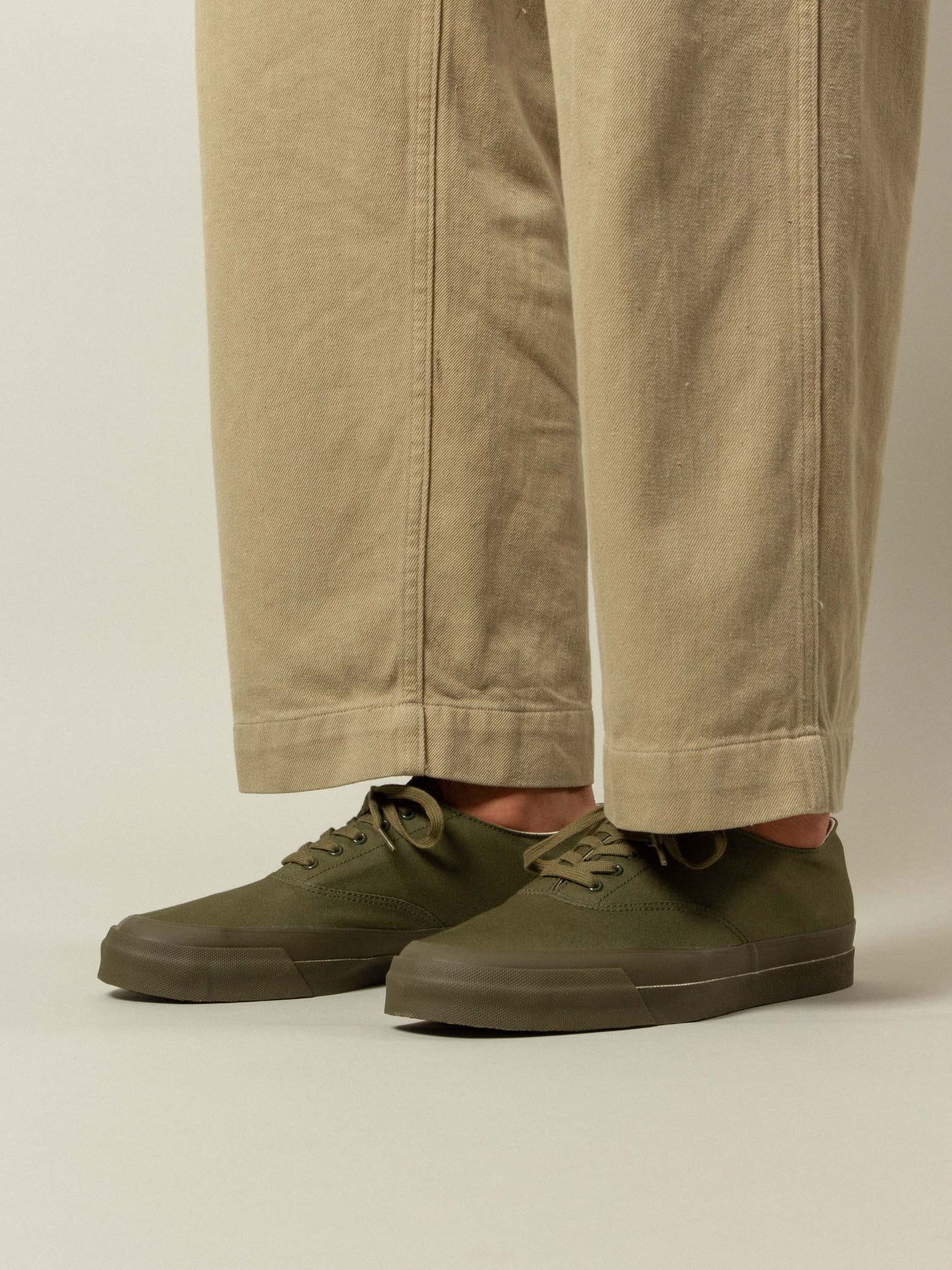 Asahi Deck Shoes - Olive