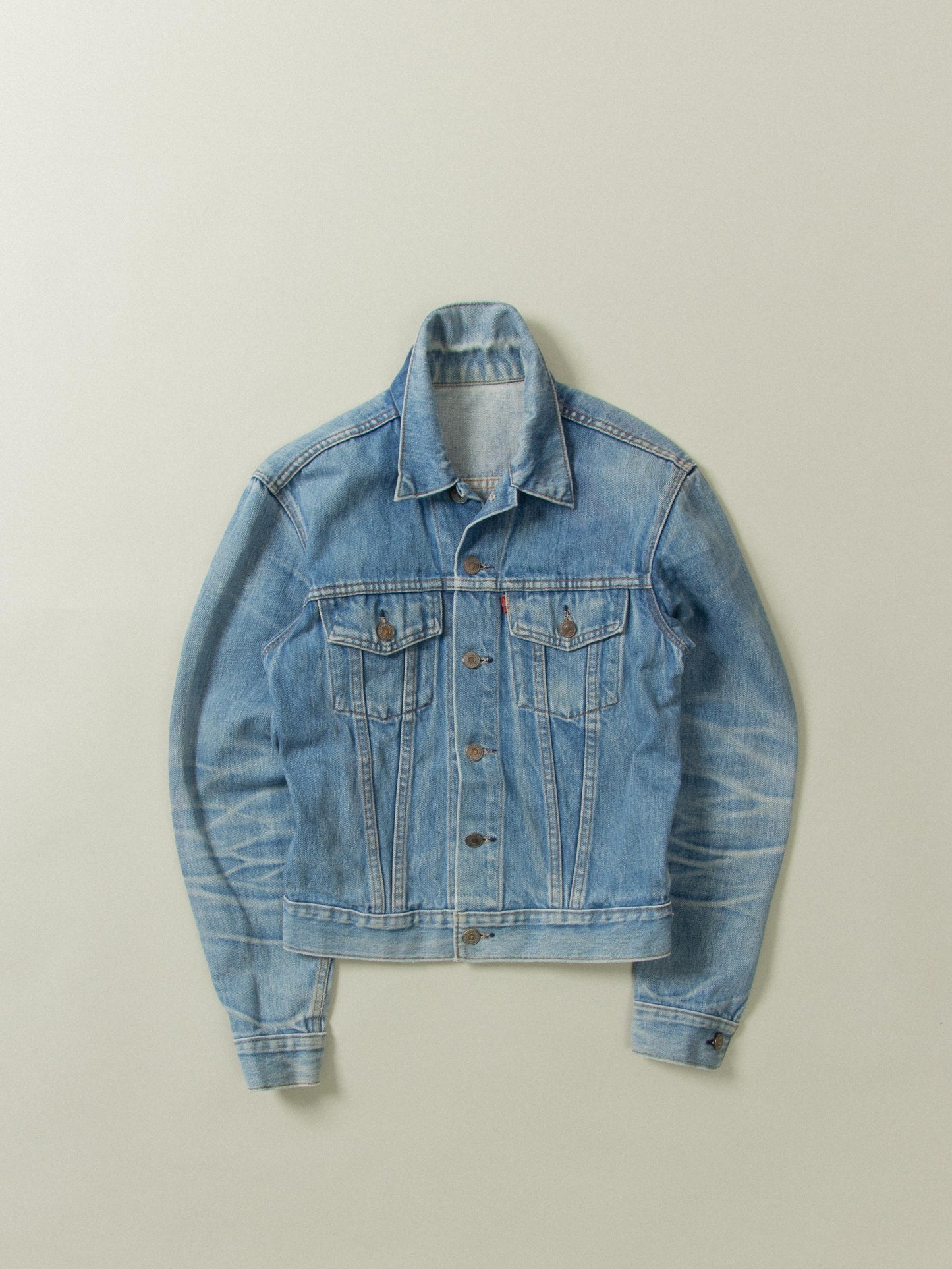 Vtg Levi's Custom Trucker Denim Jacket (XS)