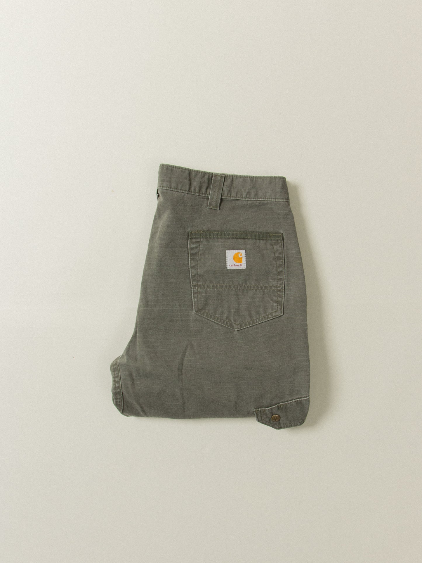 Vtg Carhartt Ripstop Cargo Trousers (36x31)