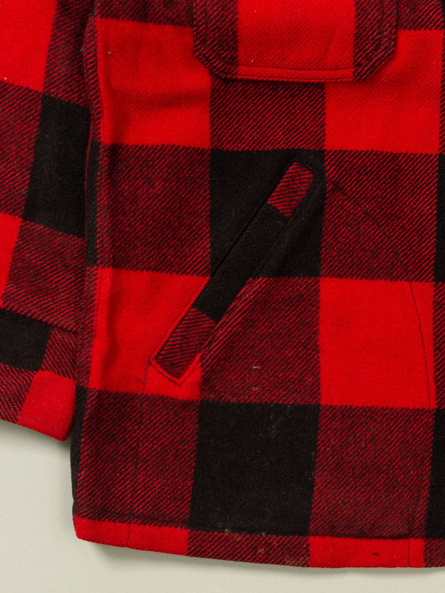 Vtg 1970s Woolrich Plaid Full-Zip Jacket (S)