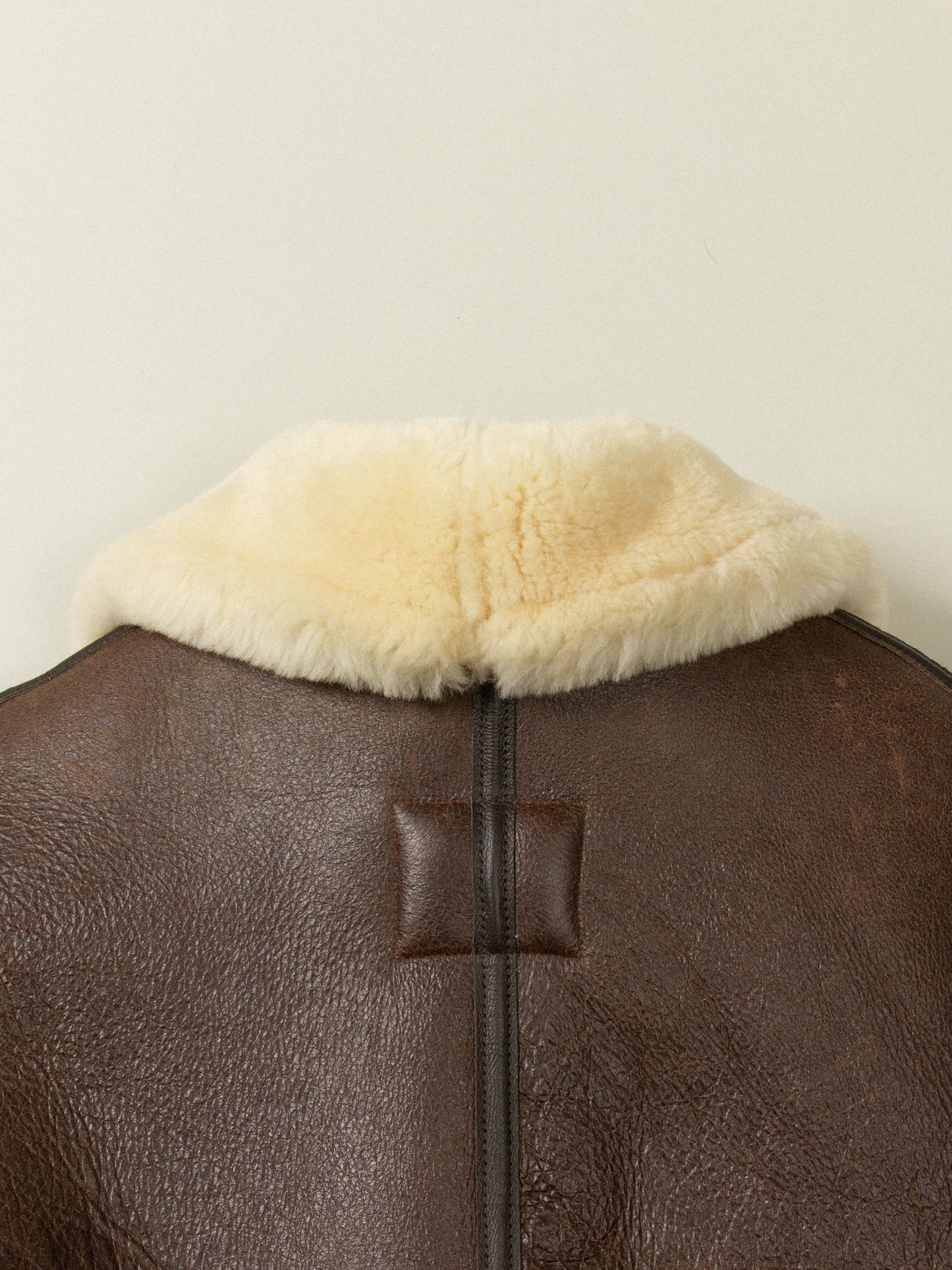 Schott B-3 Shearling Jacket - Made in USA (L)