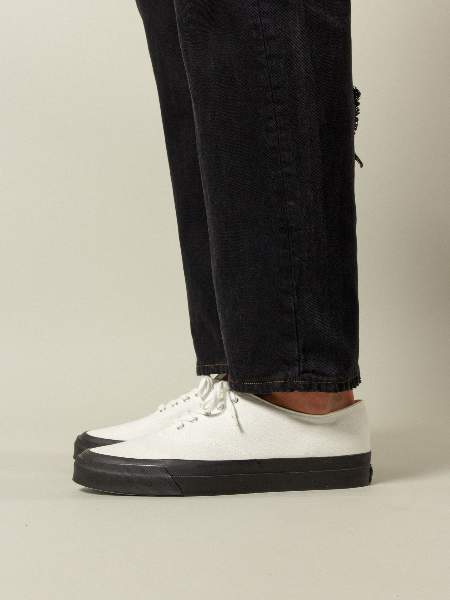 Asahi Deck Shoes -  Black Sole