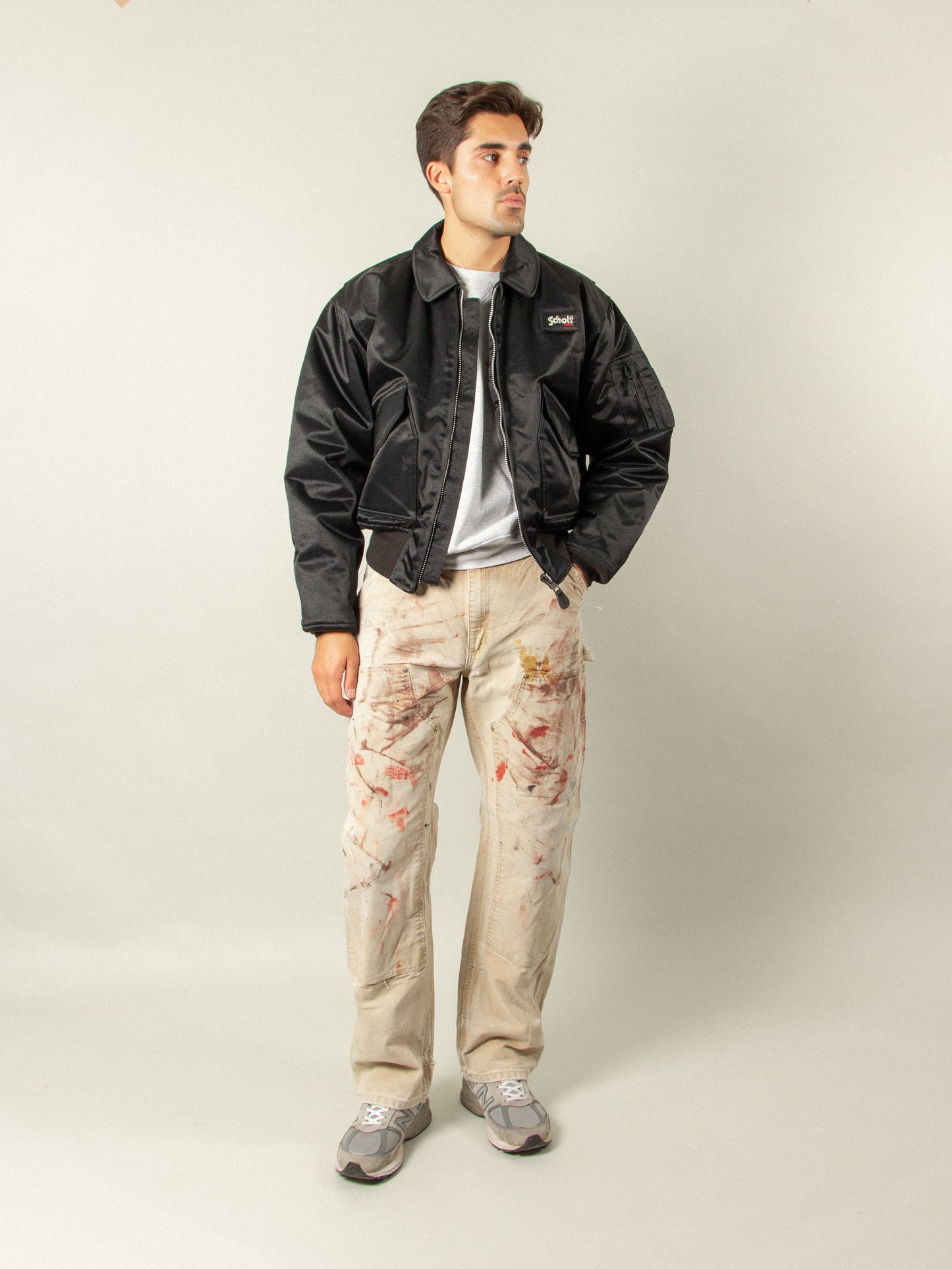 Deadstock 1990s Schott CWU Bomber Jacket