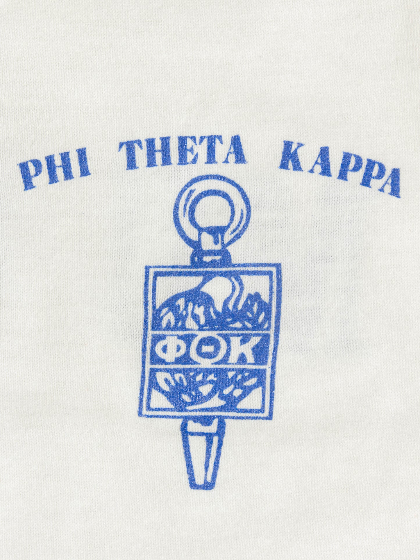 Vtg 70s Bantams Phi Theta Kappa Shirt - Made in USA (S)