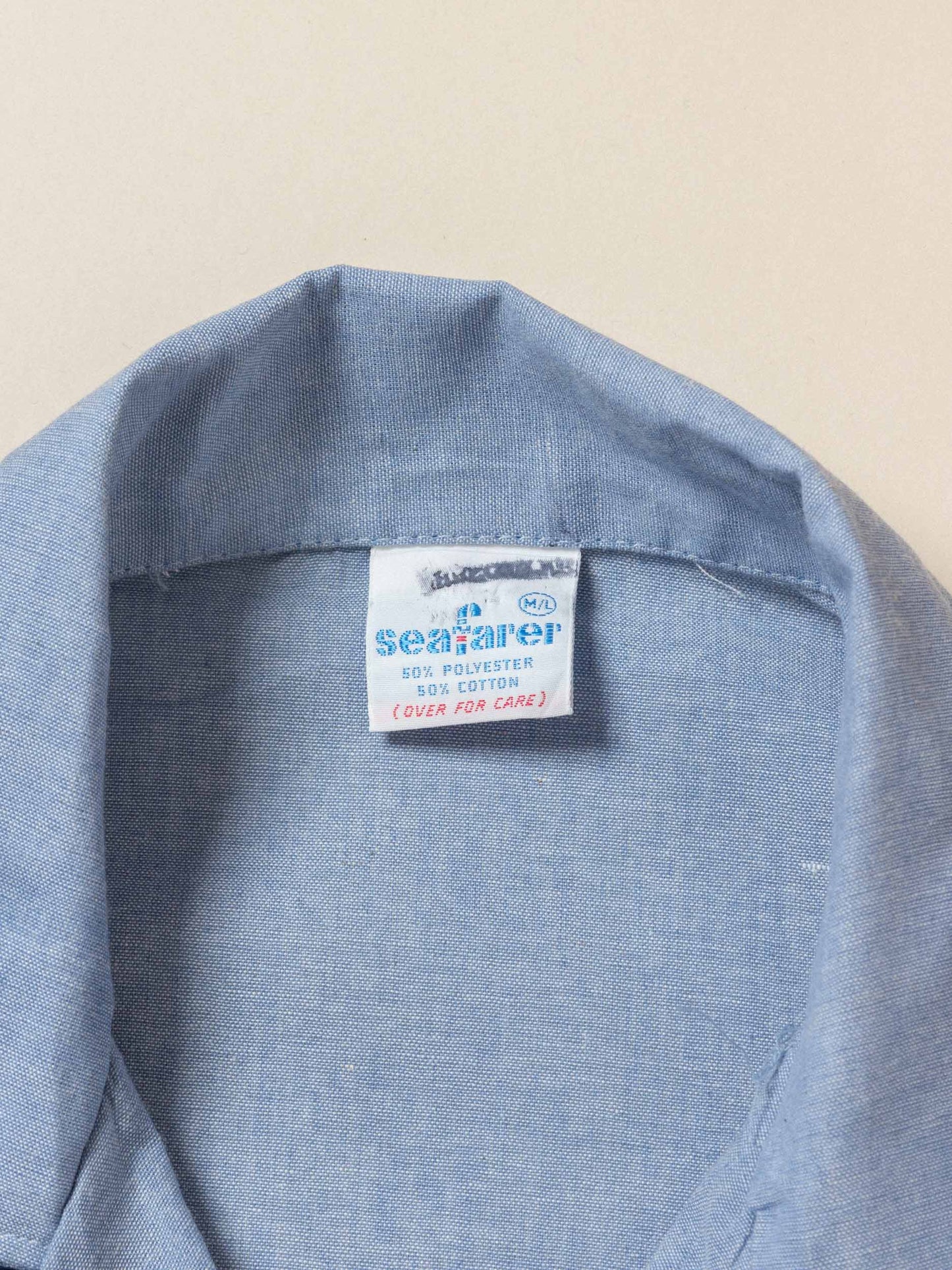 Vintage Deadstock US Made L-S Chambray Shirts