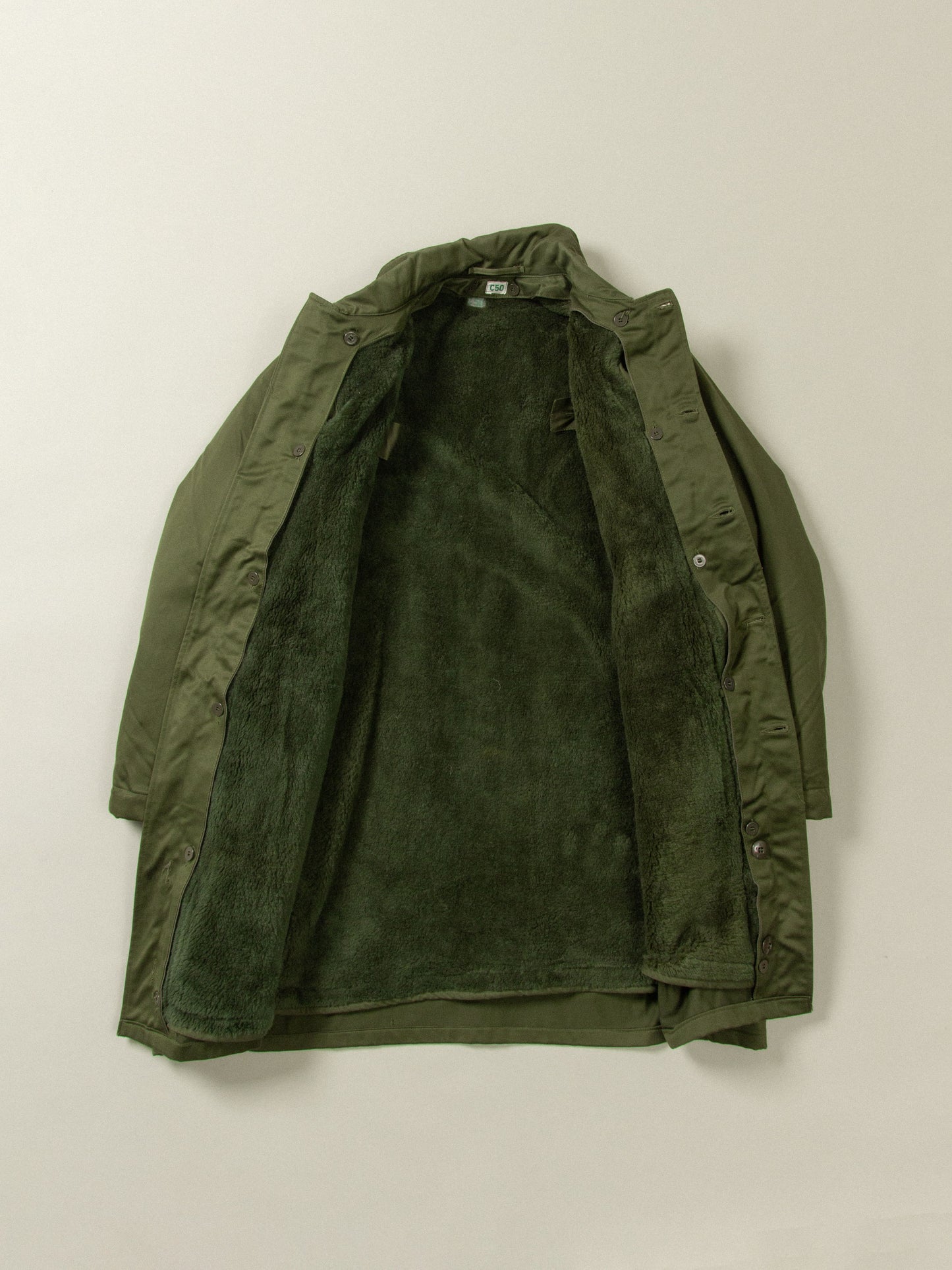 Vtg 1960s Swedish Army Extreme Cold Weather Parka