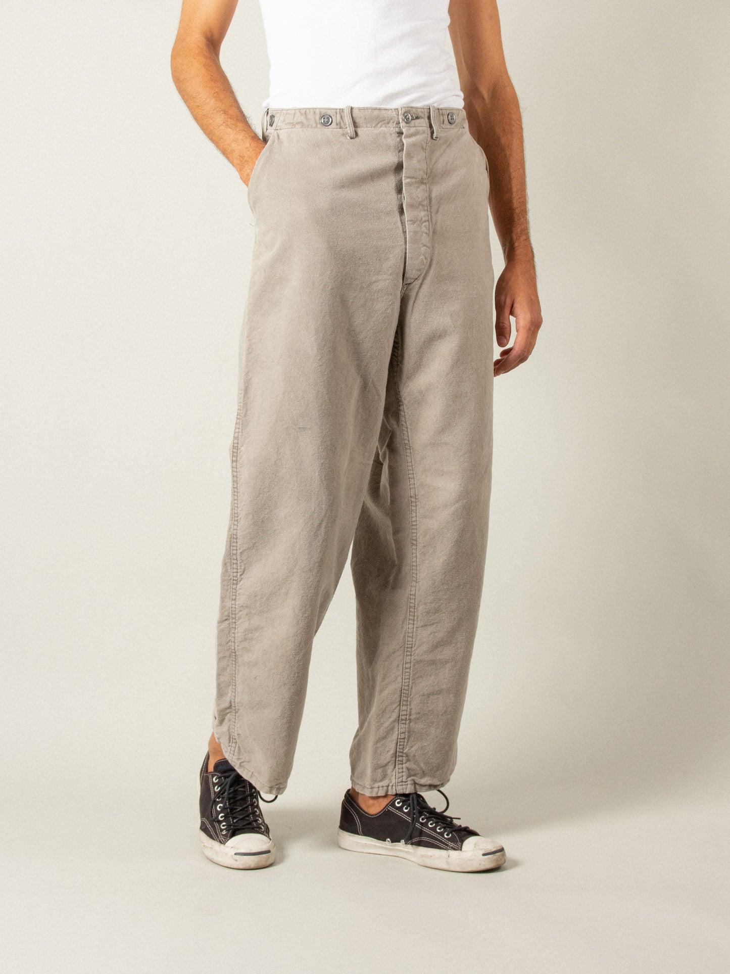 1930s-1940s Swedish Army Work Pants