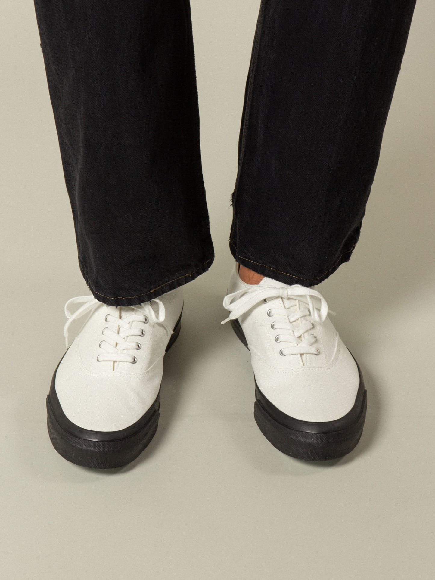 Asahi Deck Shoes -  Black Sole