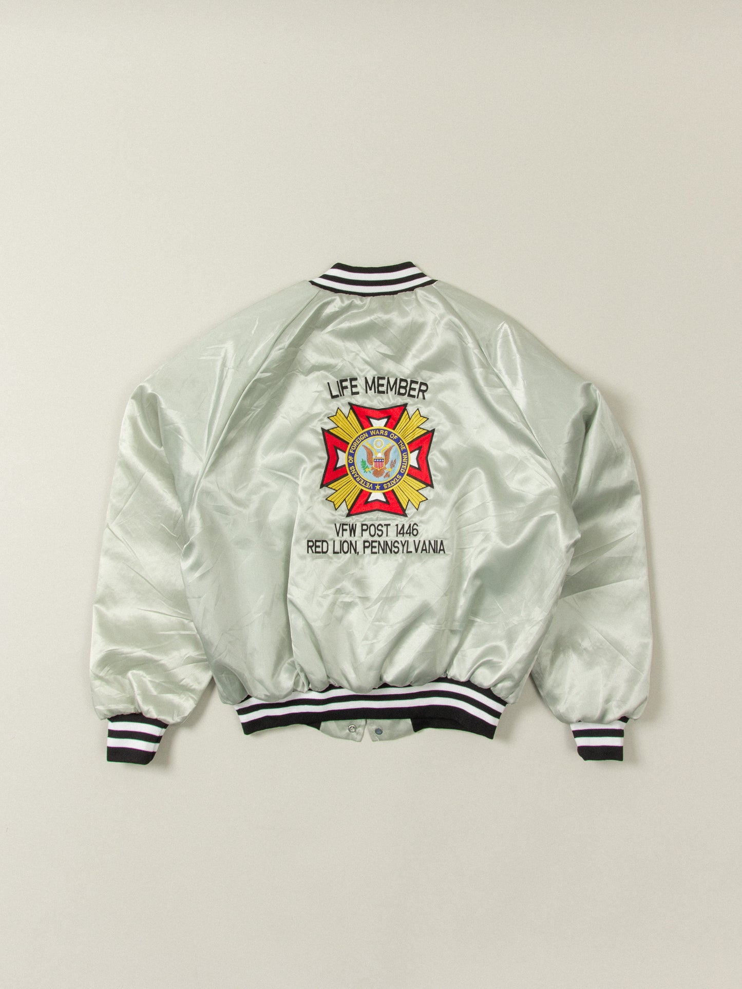 Vtg US Army Veteran Nylon Jacket - Made in USA (L/XL)