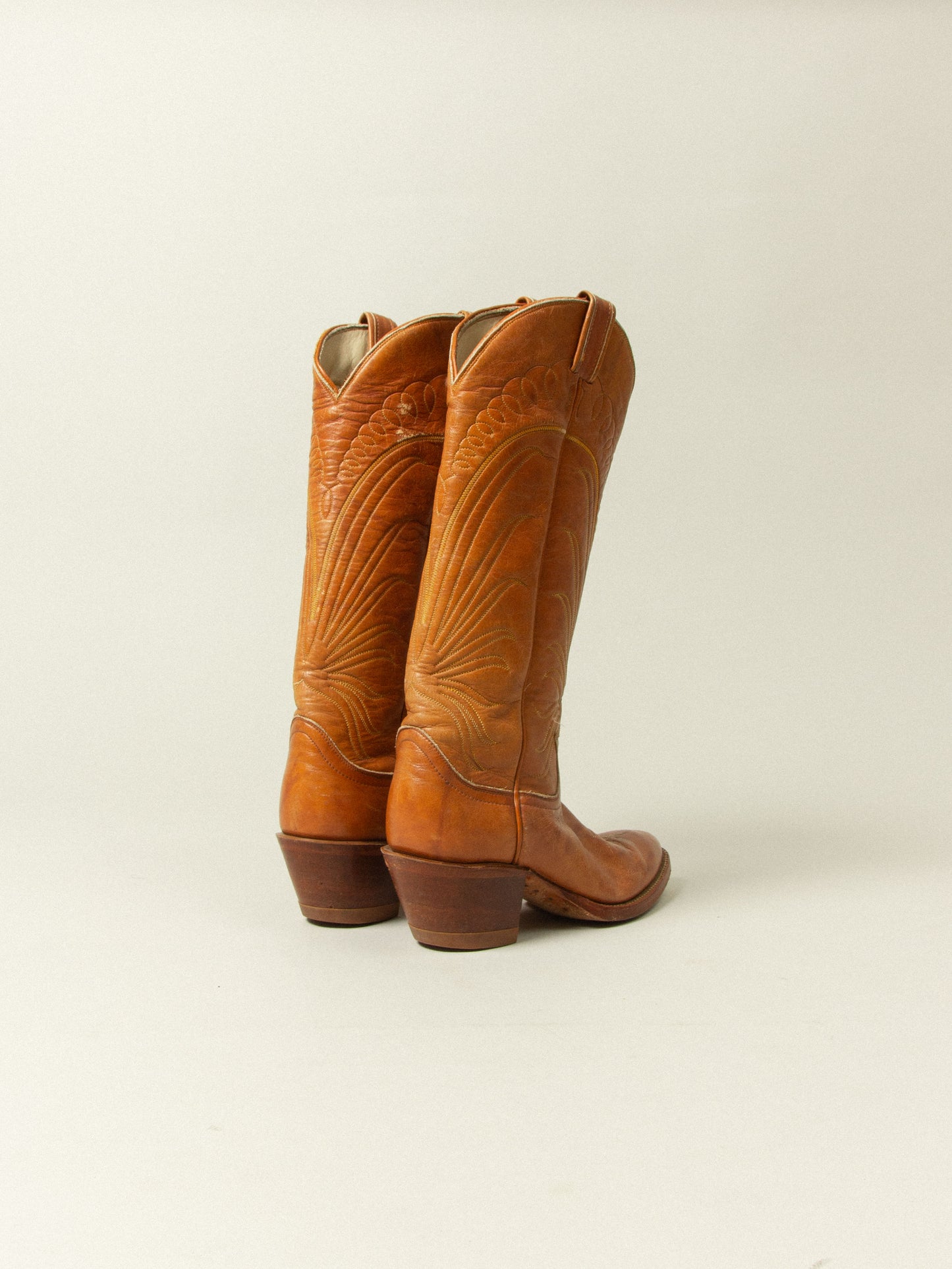 Vtg Women's Tony Lama Cowboy Boots (US 5.5)
